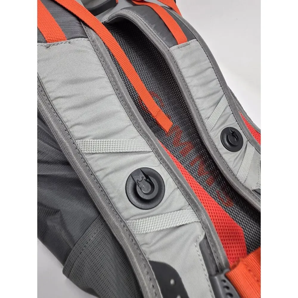 Simms Waypoints Backpack Aluminum Frame Gunmetal Hiking,outdoor Excell Condi